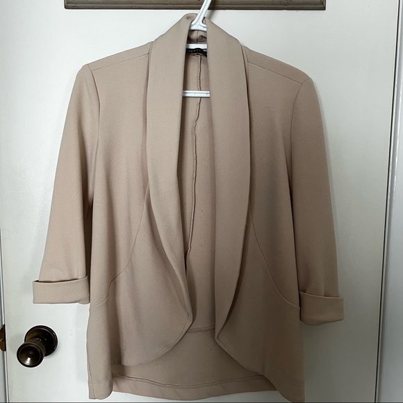 Seven Sisters Cream Blazer - Picture 2 of 10